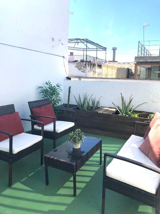 Apartamento Plaza Nueva Terraza Sevilla Exterior foto